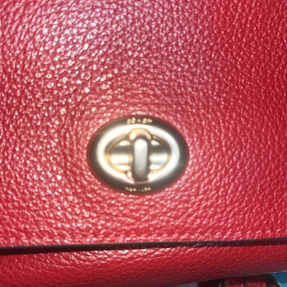 Red Leather Karlee Bag - Picture 2 of 4